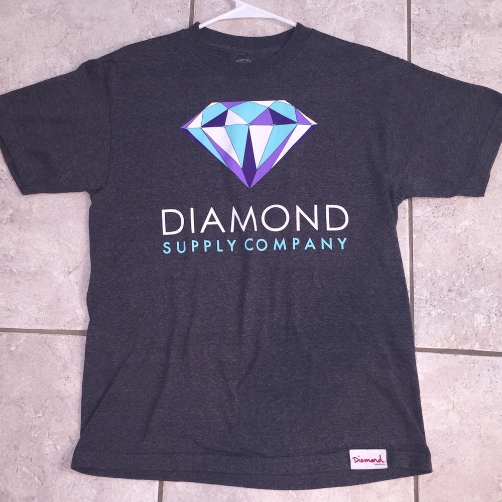 Diamond Supply Co Tee, like new!